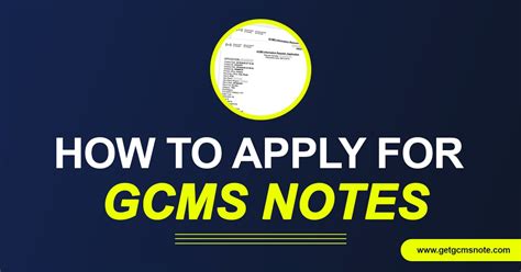 how to read gcms notes|GCMS Notes Comprehensive Guide .
